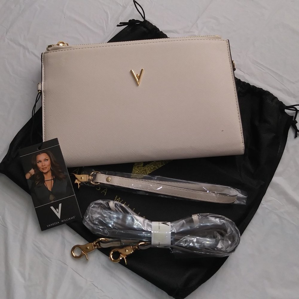 Women's wallet bag VANESSA WILLIAMS, CREAM COLOR